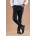 Slimfit Double Dobby Cotton Gabardine Trousers