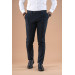 Slimfit Double Dobby Cotton Gabardine Trousers