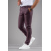 Slim Fit Slim Fit Men's Fabric Trousers