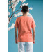 Slimfite Cotton Bike Collar Lycra Short Sleeve Men's Knitwear Summer T-Shirt