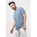 Slimfit Zero Collar Men's T-Shirt