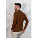 Slimfit Half Fishing Men's Knitwear Sports Sweater