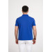 Stone Wash Regular Fit Lacost Fabric Polo Collar Cotton Men's T-Shirt