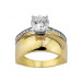 Solitaire Wedding Ring 3.60 Grams 14 Carat Gold