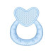 Wee Baby Heart Silicone Teether - Blue