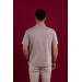 Woolen World Classic Pattern Polo Neck Pocket Textured Men's T-Shirt