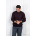 Woolen World Eyelet Zero Collar Regular Fit Men's Sweater