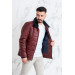 Fur Collar Regular Fit Men's Inflatable Jacket