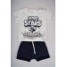New Season Brawl Stars Printed Shorts 2-Piece Suit