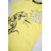 Kids With Dinosaur Print Cotton Shorts Suit