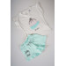 Baby Girl Shorts Cotton 2-Piece Suit