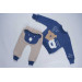 Two-Piece Cotton Pajama Set For Newborn Boys