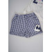 Baby Girl Suit With Rabbit Checked Shorts