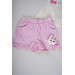 Baby Girl Suit With Rabbit Checked Shorts