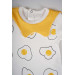 Egg Model Baby Cotton Jumpsuit With Springs