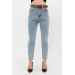 High Waist Lycra Blue Mom Jeans Jeans