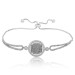 Gms Ayetel Kursi Women's Silver Bracelet