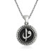 Gms Elif Vav Men's Silver Necklace
