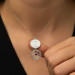 Gms Secret Love Women's Silver Necklace