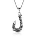 Gms Hook Men's Silver Necklace