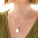 ​Covered Locket Women's Silver Necklace