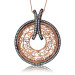 Gms Surah An-Nur Women's Silver Necklace