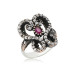 Gms Authentic Women's Silver Ring