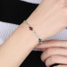 Gms Ladybug Women's Silver Bracelet