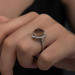 Zultanite Drop Silver Women's Ring