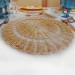 Braided Placemat Cover 6 Pieces 30X30Cm- Varnished