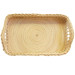 Braided Rectangular Special Design Tray - Varnished