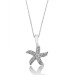 Pb Starfish Women's Silver Necklace