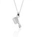 Silver Comb Women's Sterling Silver Necklace