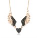 Winged Heart Women's Sterling Silver Necklace