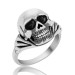 Skull Men's Silver Ring