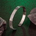 925 Silver Men's Bracelet With Plasma Pattern