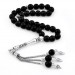925 Silver Rosary/Rosary Decorated With Tassels And Tassels Of Onyx Stone