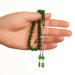 Double Pöh Tasseled Green Spinning Amber Rosary