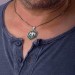 Cihan Eagle Cornered Silver Necklace