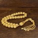 Four Tasseled Gold Color 925 Sterling Silver Rosary
