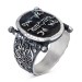 Erzurum Handcrafted This Also Passes Hu Written Silver Men's Ring