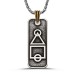 Silver Color Men's Squid Game Necklace Chain Model1