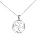 Name Tree Of Life Silver Necklace