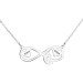 Personalized Name Silver Infinity Necklace