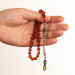 Crimped Amber Starling Cut Kazz Tasseled Rosary