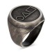 Squid Game Ring 925 Sterling Silver Men's Tumbled Model