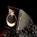 Organization Series Ring Licensed (Male 925 Sterling Silver, Star And Crescent Black)