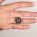 Special Teşkilat-I Figured Silver Men's Ring Without Stone