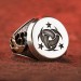 خاتم فضة للرجال عيار 925 مزين بشعار مسلسل المنظمة
