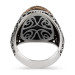Men's 925 Silver Ring With Black Onyx Stone